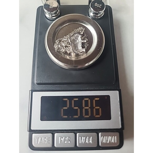 925 Sterling Silver Diamond Accent Elephant Pendant Necklace, Vintage - Picture 10 of 10